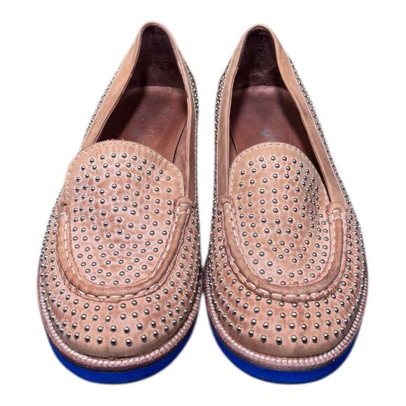 Jeffrey Campbell Dorm Stud Leather Loafers -  Size 10 - Picture 3 of 7